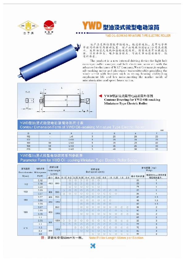 電動滾筒產(chǎn)品手冊2018_10