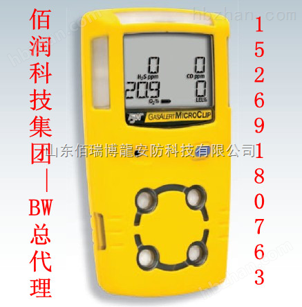 BW四合一檢測(cè)儀，MC2-4多氣體檢測(cè)儀