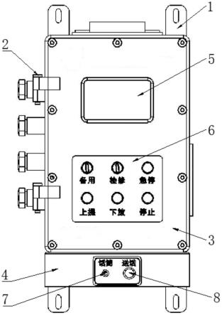 礦用提升機(jī)無線信號通訊系統(tǒng)的制作方法