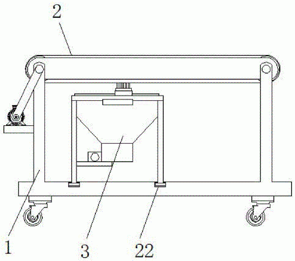 防滑帶式輸送機的制作方法