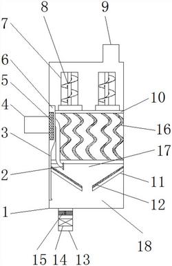 冷凍式干燥機(jī)的氣液分離結(jié)構(gòu)