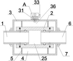 直燃廢氣焚燒爐用防漏氣式密封結構