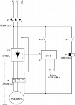 豎爐排料電振過流保護自動復位系統(tǒng)