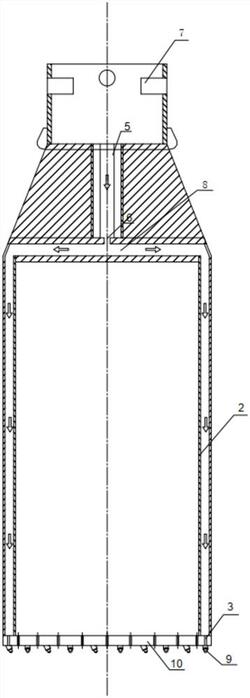 氣動(dòng)旋挖鉆機(jī)使用的雙壁鉆頭