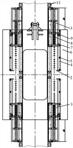 具有移動(dòng)導(dǎo)軌座的旋挖鉆機(jī)動(dòng)力頭