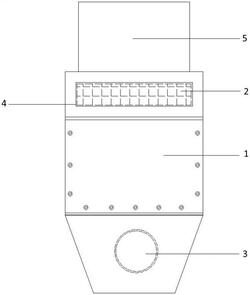 用于防止斗式提升機(jī)觀察口漏料的裝置及斗式提升機(jī)