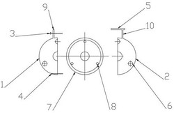 輔助測試軌道客車空調(diào)機(jī)組通風(fēng)機(jī)動(dòng)平衡的裝置