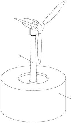 基于北斗衛(wèi)星測量風(fēng)機基礎(chǔ)下沉的裝置
