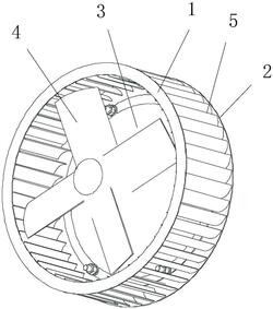 離心風(fēng)機(jī)葉輪及風(fēng)機(jī)