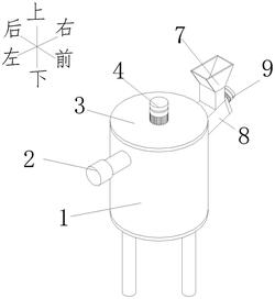 具有自動(dòng)吸塵機(jī)構(gòu)的磨粉機(jī)