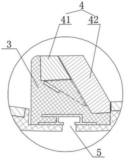 球磨機(jī)、半自磨機(jī)、自磨機(jī)的筒體復(fù)合襯板的結(jié)構(gòu)