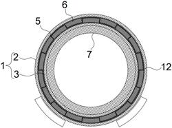 水泥球磨機用滑履隔熱結(jié)構(gòu)