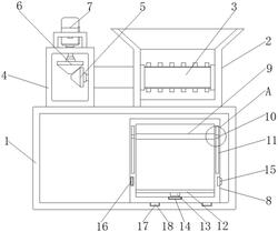 內(nèi)置儲料空間的木材撕碎機(jī)