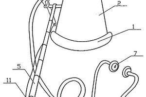 礦井棚頂安全聲探器