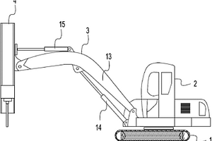 基于挖掘機(jī)動力型多功能鉆機(jī)