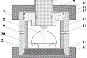 溫壓環(huán)境下靜態(tài)半圓盤三點彎曲斷裂韌性測量裝置