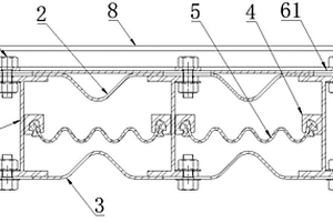 鋼波紋涵管用多向變位的伸縮連接結(jié)構(gòu)