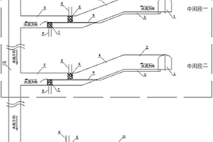 礦井中間段擋風泄水巷道結構