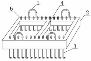 用于電積銅陰陽極板吊運(yùn)的裝置