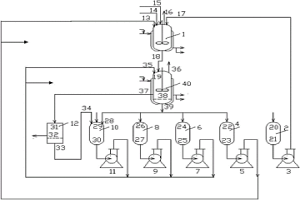 用于陽(yáng)離子交換樹(shù)脂生產(chǎn)的工藝裝置