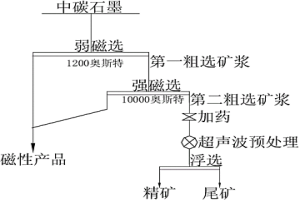 中碳石墨選礦工藝