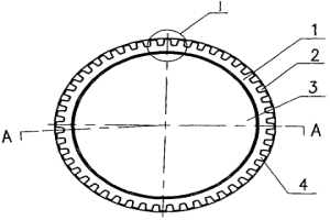 用于轎車ABS系統(tǒng)的粉末冶金齒圈