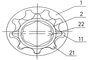 油泵用粉末冶金內(nèi)外轉(zhuǎn)子總成