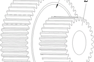 適于量產(chǎn)的可以承載大力矩的小型雙聯(lián)齒輪
