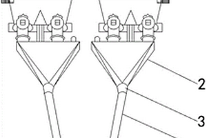 連接精礦噴嘴的下料溜管裝置