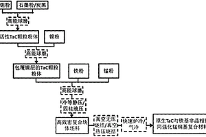 原位TaC顆粒與鐵基非晶合金協(xié)同強(qiáng)化中高錳鋼基復(fù)合材料及其制備方法