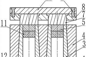 多型腔的真空熱壓燒結模具及其使用方法