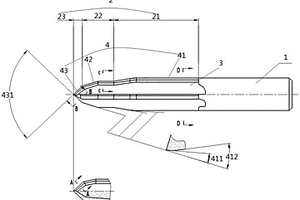 用于加工復(fù)合材料的匕首鉆