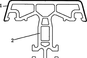 表面覆鋁的門(mén)窗用PVC塑鋼型材