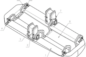 小型無(wú)人機(jī)前起落架艙門(mén)機(jī)構(gòu)