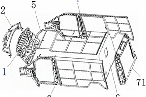 模塊化的新能源汽車車體結(jié)構(gòu)