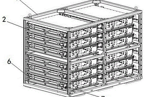 用于電池PACK箱安裝、維護(hù)的抽拉結(jié)構(gòu)