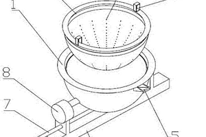 便于烹煮過濾及撈取食物的加工裝置