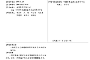 鋰電池正極材料鎳鈷錳酸鋰前驅(qū)體的制備方法