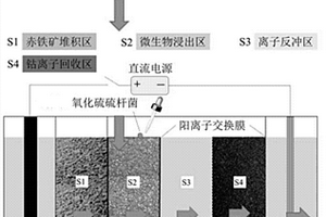 同步分離回收廢舊鋰離子電池正極材料中鈷、鋰、錳的方法