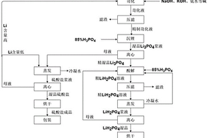 基于硫酸鋰生產(chǎn)鋰離子電池原料的方法以及硫酸鋰資源化利用工藝