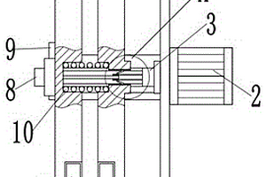 鎳氫圓柱電池套殼卸料機(jī)構(gòu)