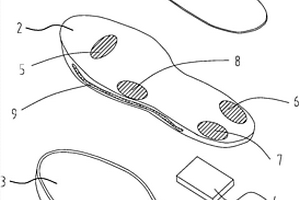 能夠監(jiān)測走路姿態(tài)的鞋底及應(yīng)用該鞋底的鞋子