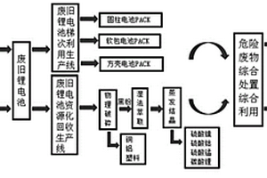 廢舊電池回收處置系統(tǒng)及其工藝