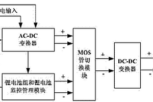 MOS管切換可復用DC-DC模塊的儲能LED驅動器