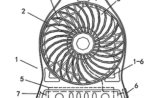 便攜式多功能USB風(fēng)扇
