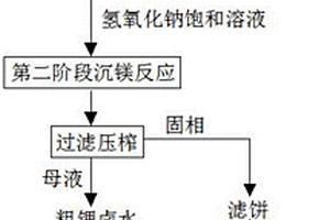 采用雙堿聯合法從鹽湖鹵水中深度除鎂的工藝