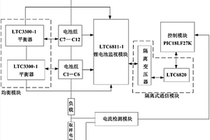 基于PIC單片機(jī)的雙向主動均衡電動汽車電池監(jiān)控系統(tǒng)及控制方法