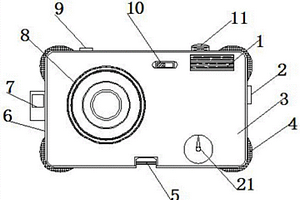具有多向調(diào)節(jié)功能的環(huán)保型材料數(shù)碼相機(jī)結(jié)構(gòu)