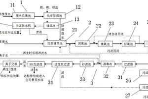 生物醫(yī)藥廢水氮磷處理裝置及其處理方法