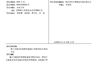 稀土負(fù)載改性植物膠氟離子吸附劑及其制備方法